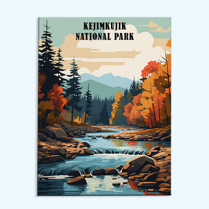 Kejimkujik National Park | Paint by Numbers Kit