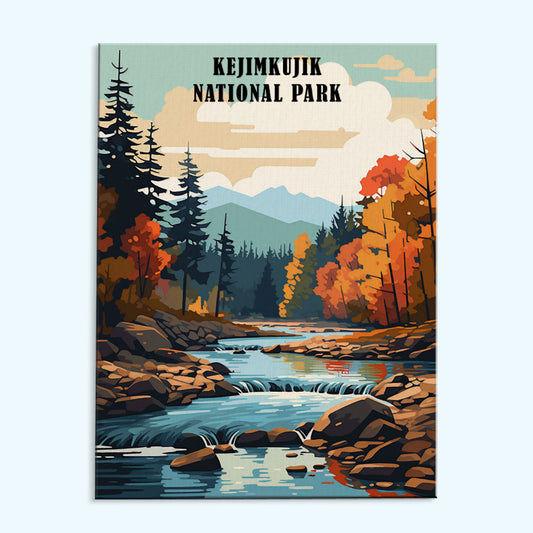 Kejimkujik National Park | Paint by Numbers Kit