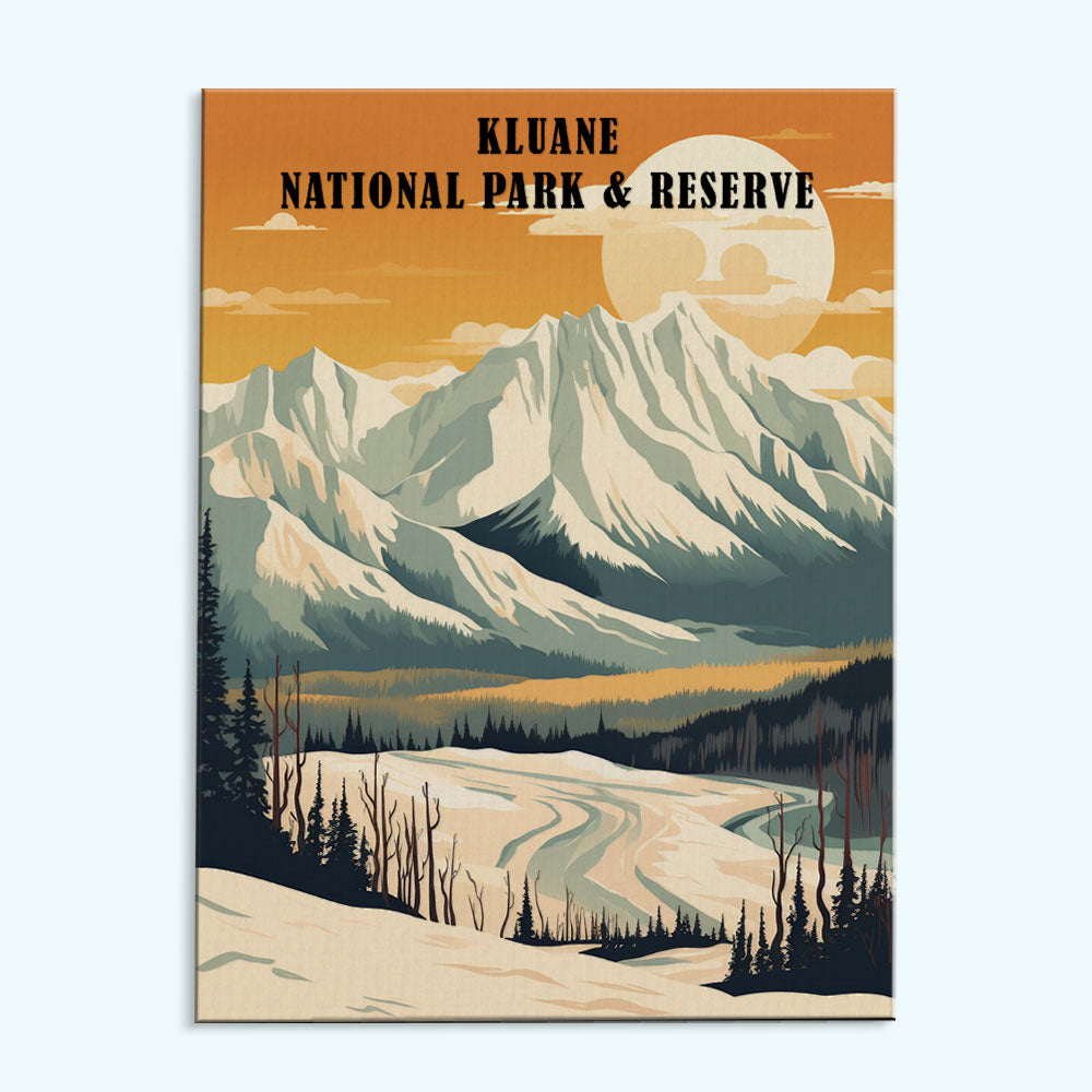 Kluane National Park & Reserve | Paint by Numbers Kit