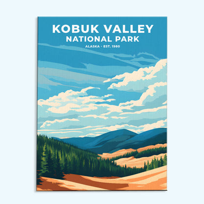 Kobuk Valley National Park Heritage Edition | Paint by Numbers Kit