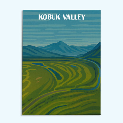 Kobuk Valley National Park Beginner | Paint by Numbers Kit