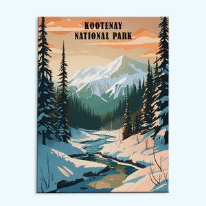 Kootenay National Park | Paint by Numbers Kit