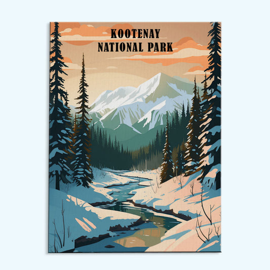 Kootenay National Park | Paint by Numbers Kit