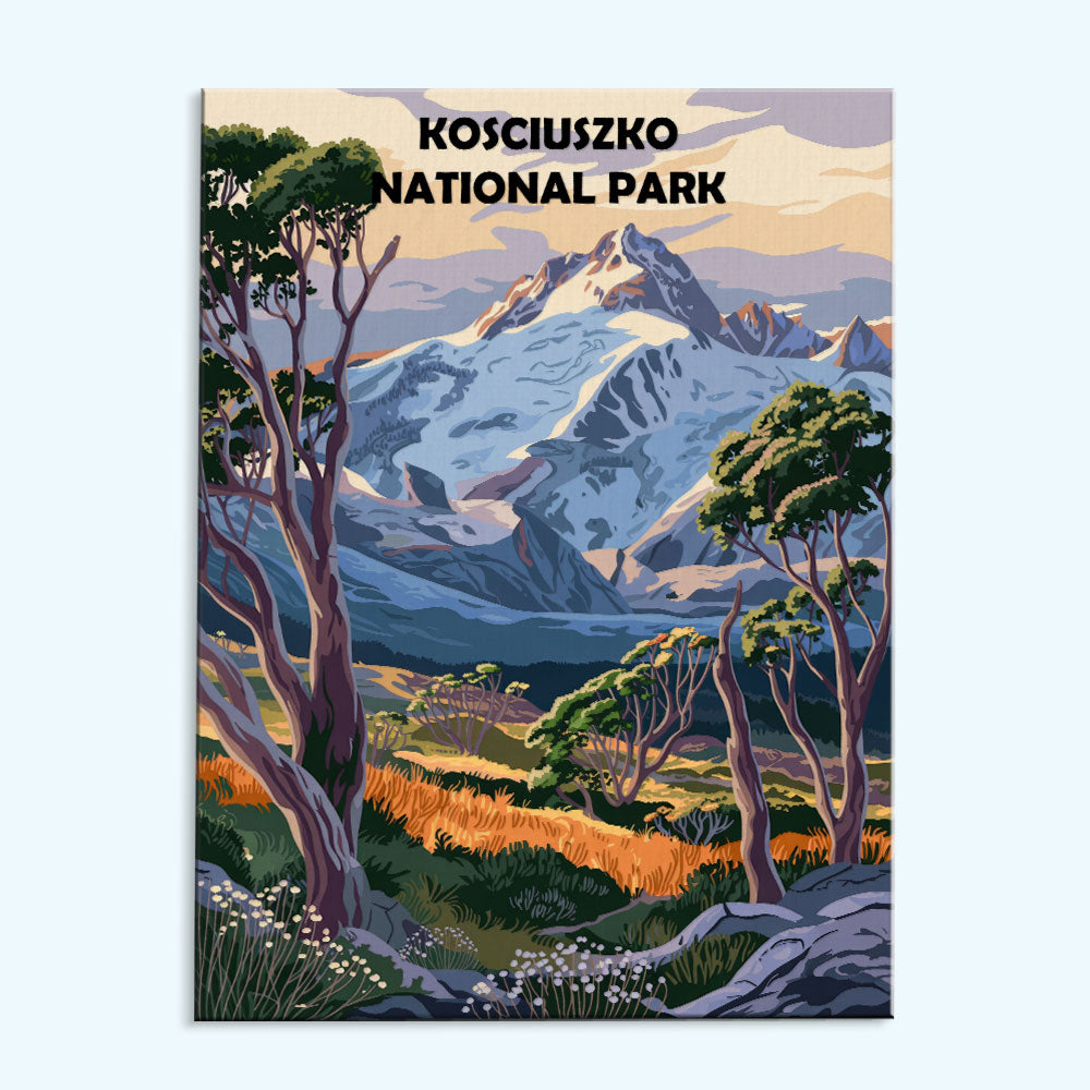 Kosciuszko AU National Park | Paint by Numbers Kit