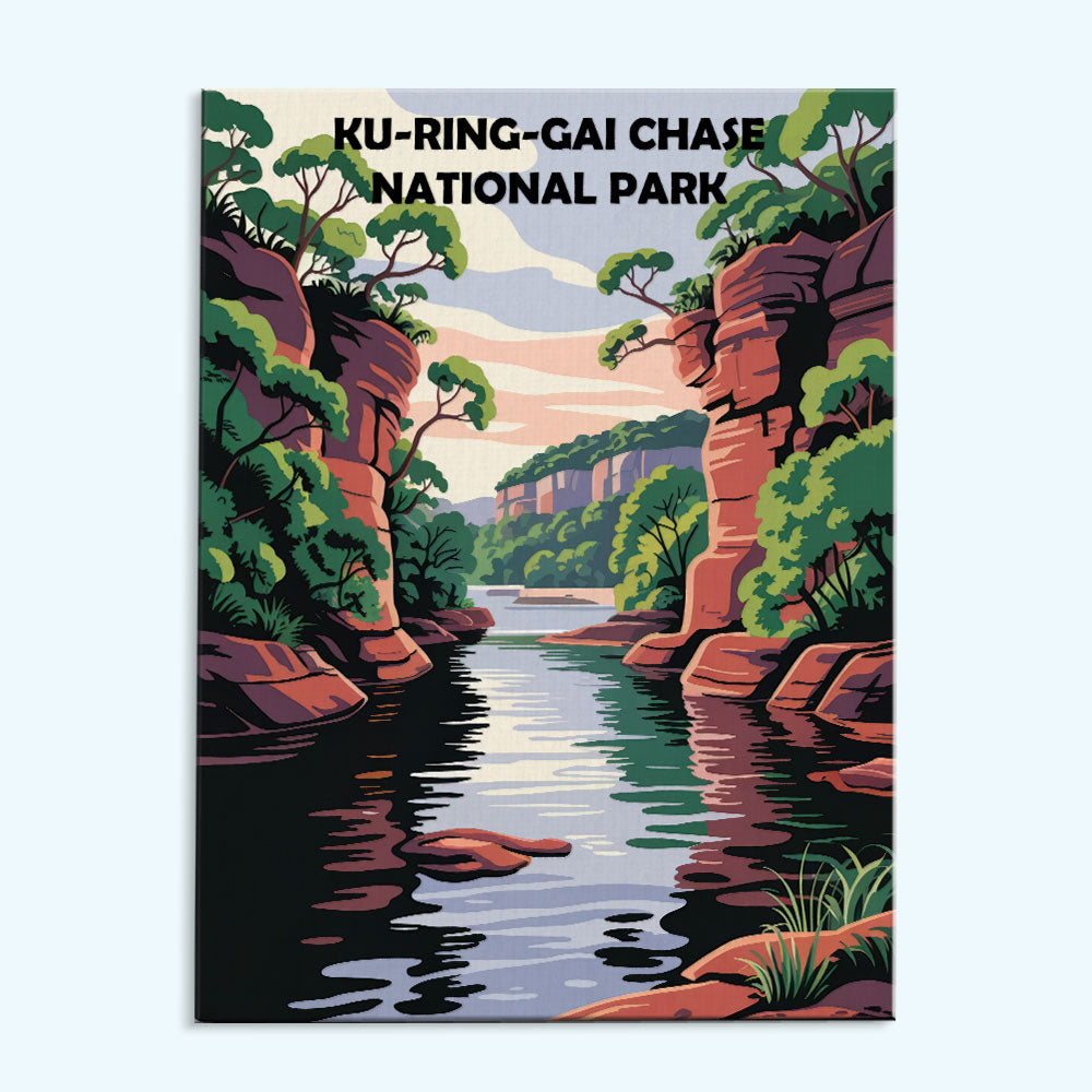 Ku-ring-gai Chase AU National Park | Paint by Numbers Kit
