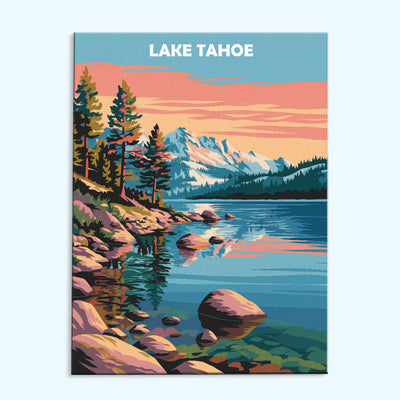 Lake Tahoe | Paint by Numbers Kit