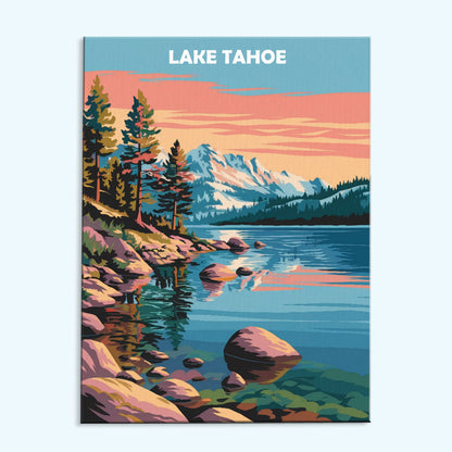 Lake Tahoe | Paint by Numbers Kit