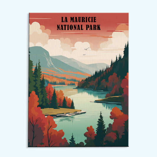 La Mauricie National Park | Paint by Numbers Kit