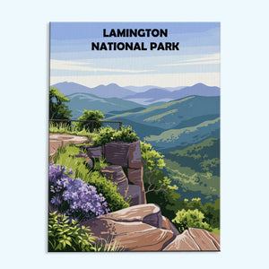 Lamington AU National Park | Paint by Numbers Kit