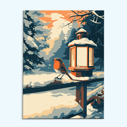 Lantern Bird | Paint by Numbers Kit