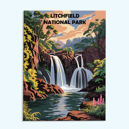 Litchfield AU National Park | Paint by Numbers Kit