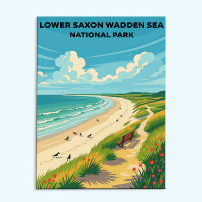 Wilsons Promontory AU Nationalpark | Malen nach Zahlen Set