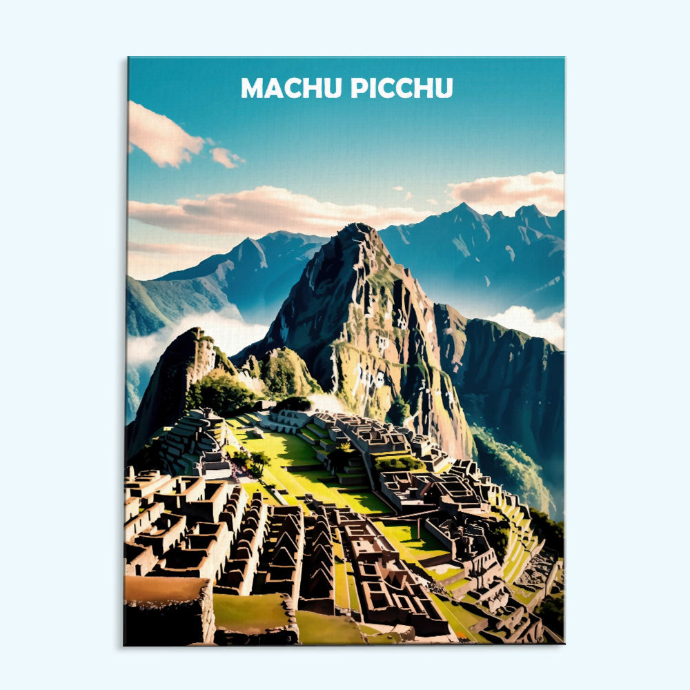 Machu Picchu, Peru - World Heritage | Paint by Numbers Kit