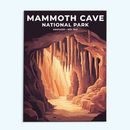 Mammoth Cave National Park Heritage Edition | Paint by Numbers Kit