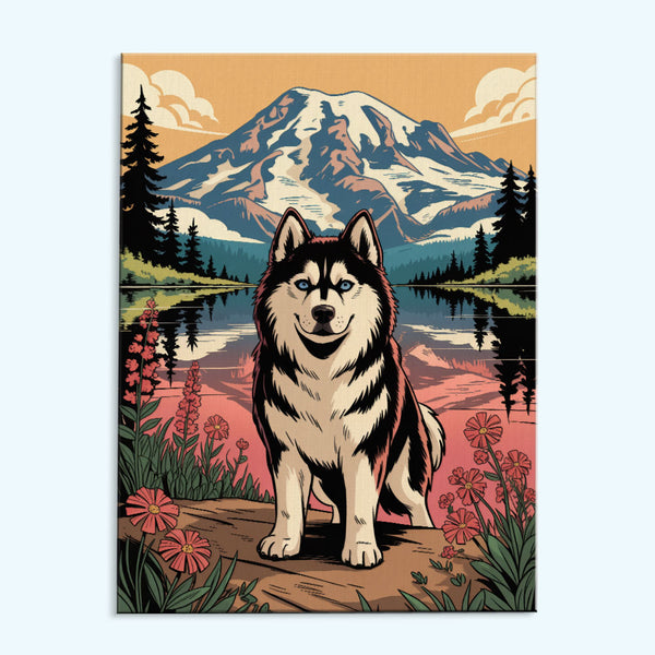 Mount Rainier National Park - Husky
