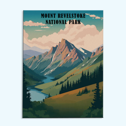 Mount Revelstoke National Park | Paint by Numbers Kit