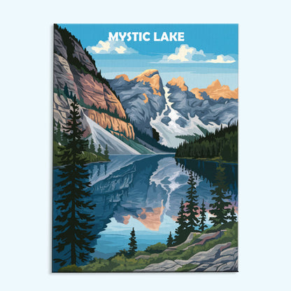 Mystic Lake | Paint by Numbers Kit