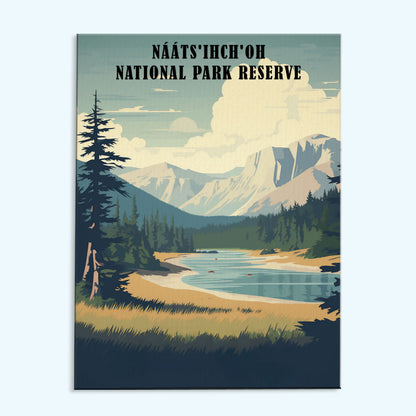 Nááts'ihch'oh National Park Reserve | Paint by Numbers Kit