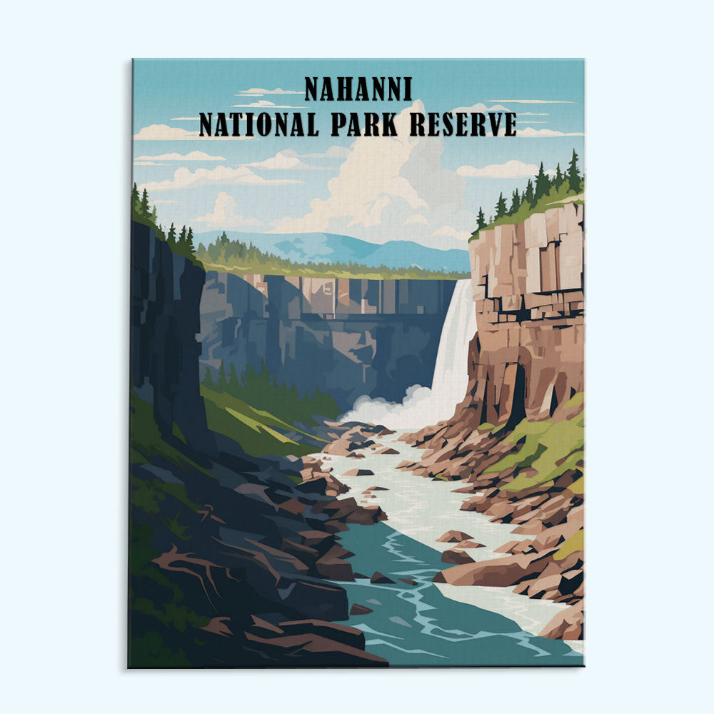 Nahanni National Park Reserve | Paint by Numbers Kit