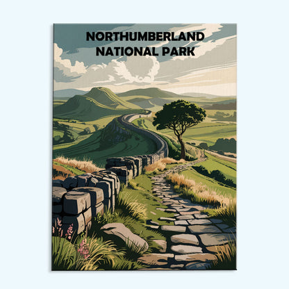 Northumberland UK National Park | Paint by Numbers Kit
