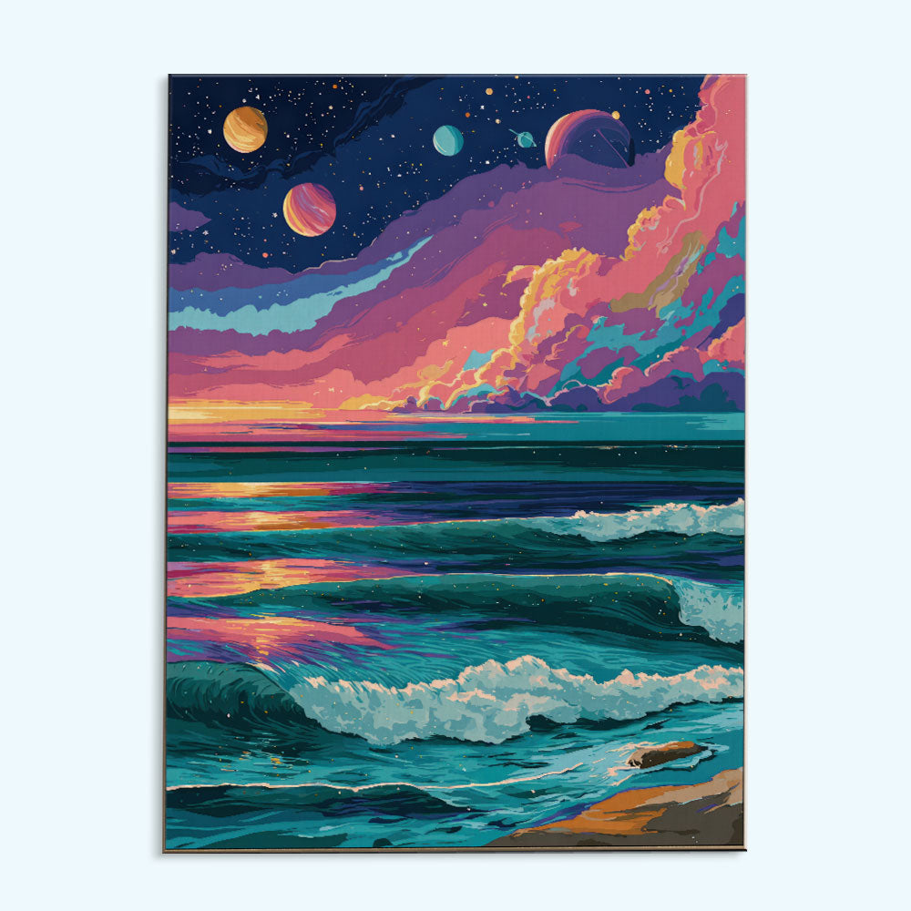 Ocean Sunset | Paint by Numbers Kit