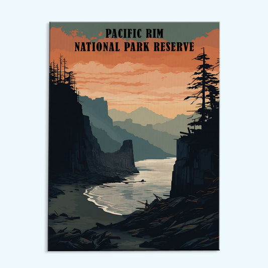 Pacific Rim National Park Reserve | Paint by Numbers Kit