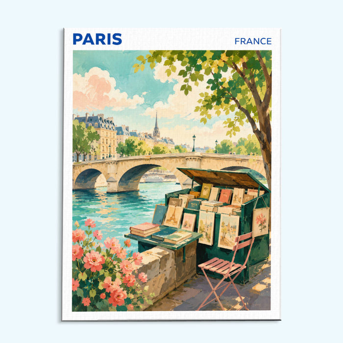 Paris, France Travel Poster