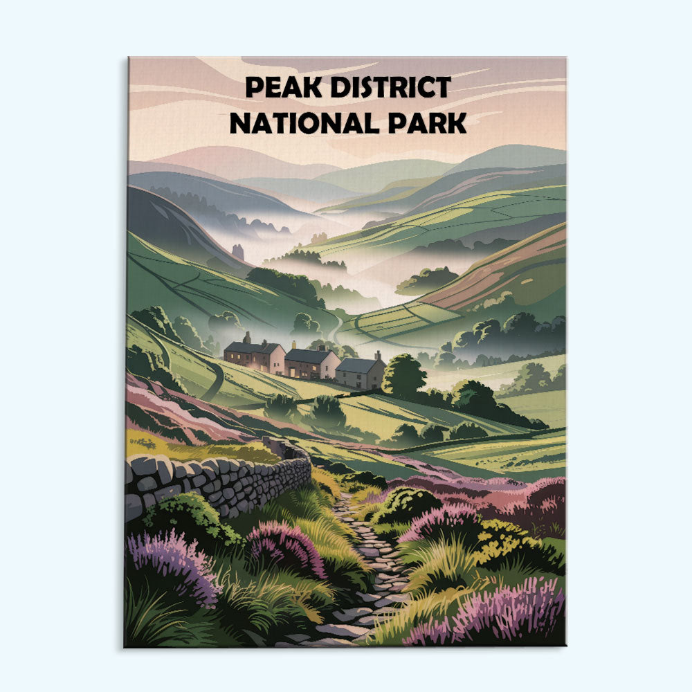 Peak District UK National Park | Paint by Numbers Kit