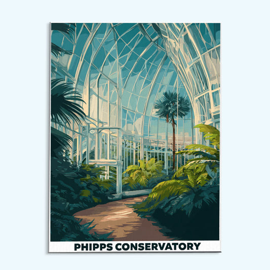 Phipps Conservatory | Paint by Numbers Kit