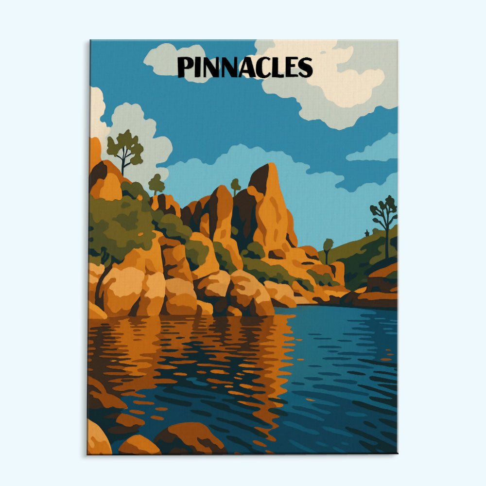 Pinnacles National Park Beginner | Paint by Numbers Kit