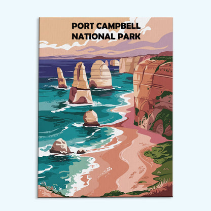 Port Campbell AU National Park | Paint by Numbers Kit