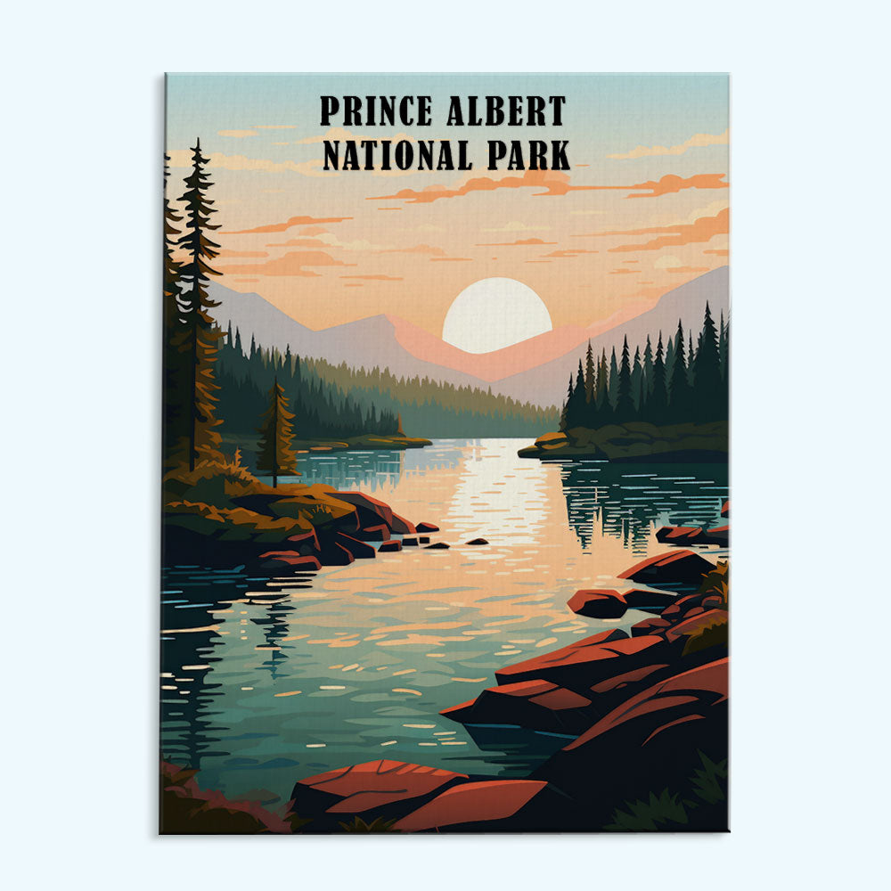 Prince Albert National Park | Paint by Numbers Kit