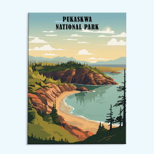 Pukaskwa National Park | Paint by Numbers Kit