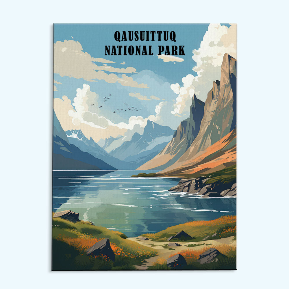 Qausuittuq National Park | Paint by Numbers Kit