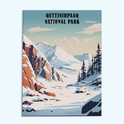 Quttinirpaaq National Park | Paint by Numbers Kit