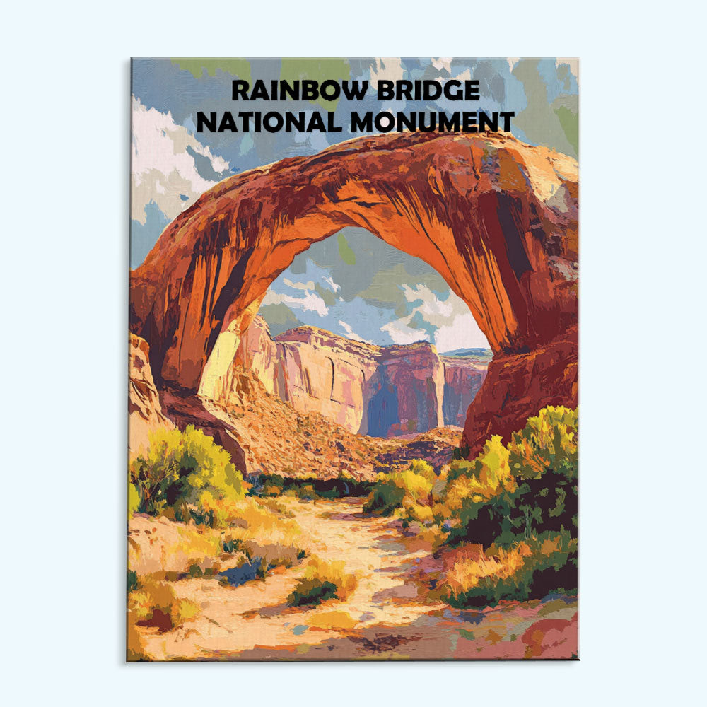 Rainbow Bridge National Monument | Paint by Numbers Kit