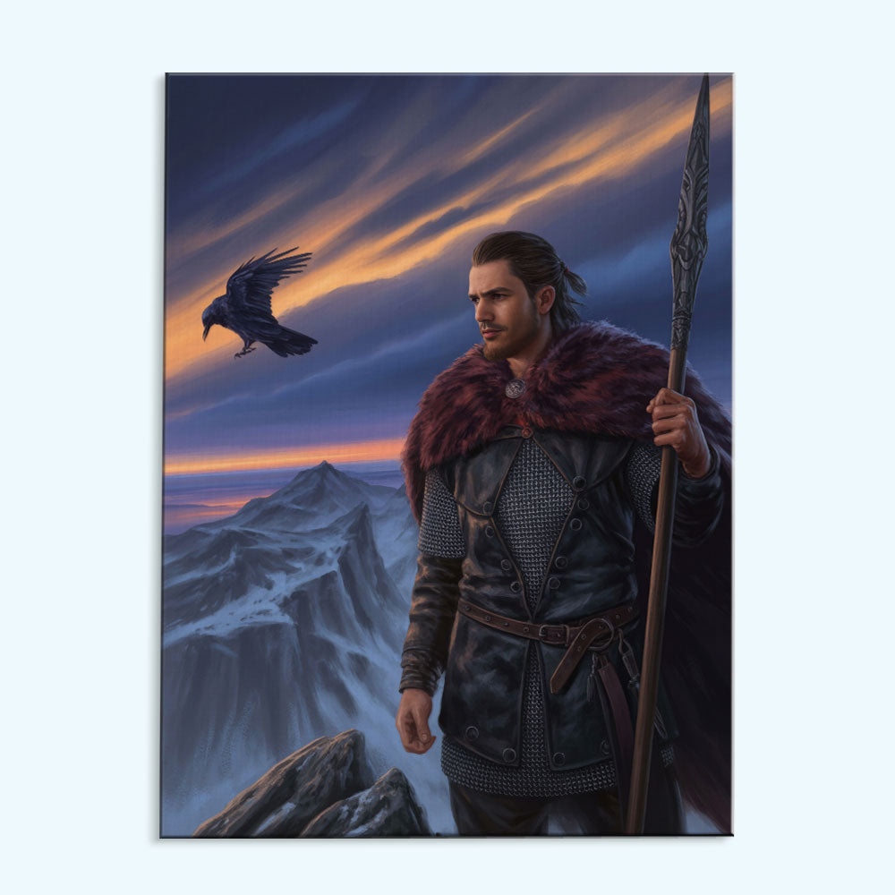 The Viking|Custom Paint by Numbers Kit