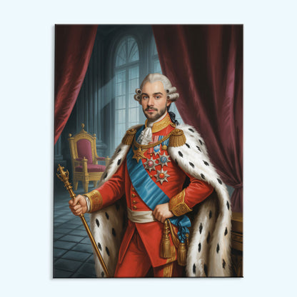 The Royal King|Custom Paint by Numbers Kit