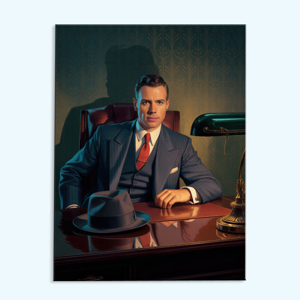 The Velvet Boss|Custom Paint by Numbers Kit