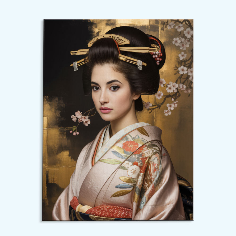 Japan Princess|Custom Paint by Numbers Kit