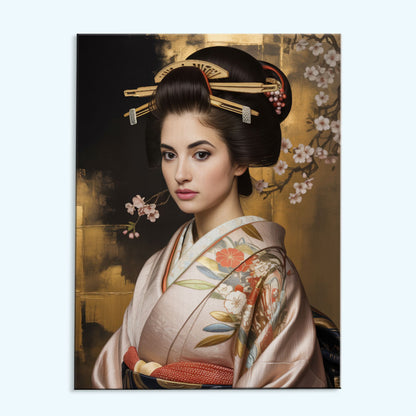 Japan Princess|Custom Paint by Numbers Kit
