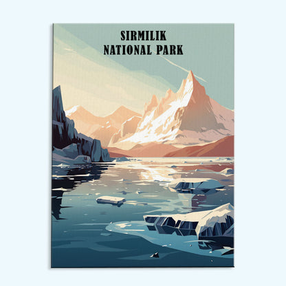 Sirmilik National Park | Paint by Numbers Kit