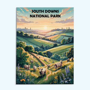 South Downs UK National Park | Paint by Numbers Kit