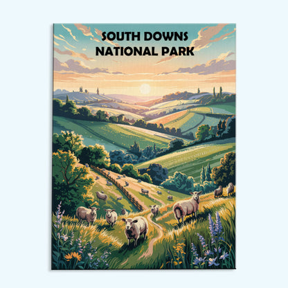 South Downs UK National Park | Paint by Numbers Kit