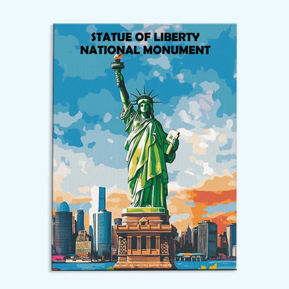 Statue of Liberty National Monument | Paint by Numbers Kit