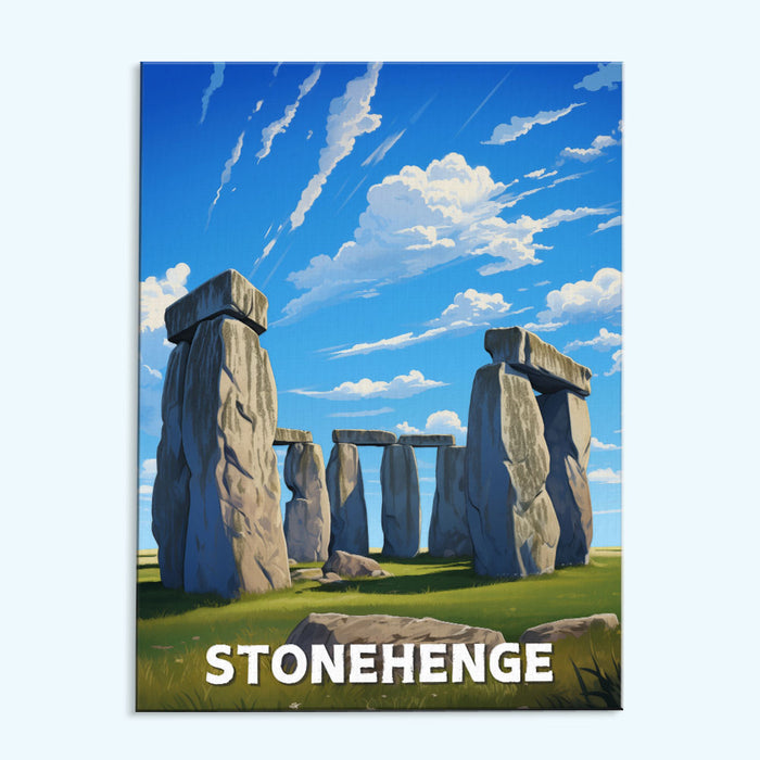Stonehenge Travel Poster