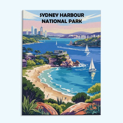 Sydney Harbour AU National Park | Paint by Numbers Kit