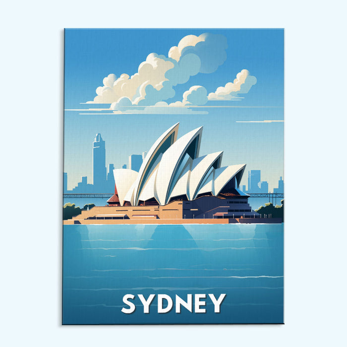 Sydney Travel Poster