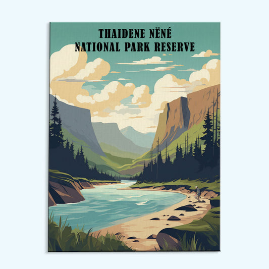 Thaidene Nëné National Park Reserve | Paint by Numbers Kit