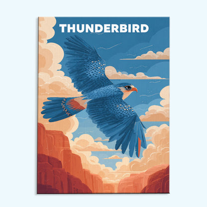 Thunderbird - American Legends | Paint by Numbers Kit